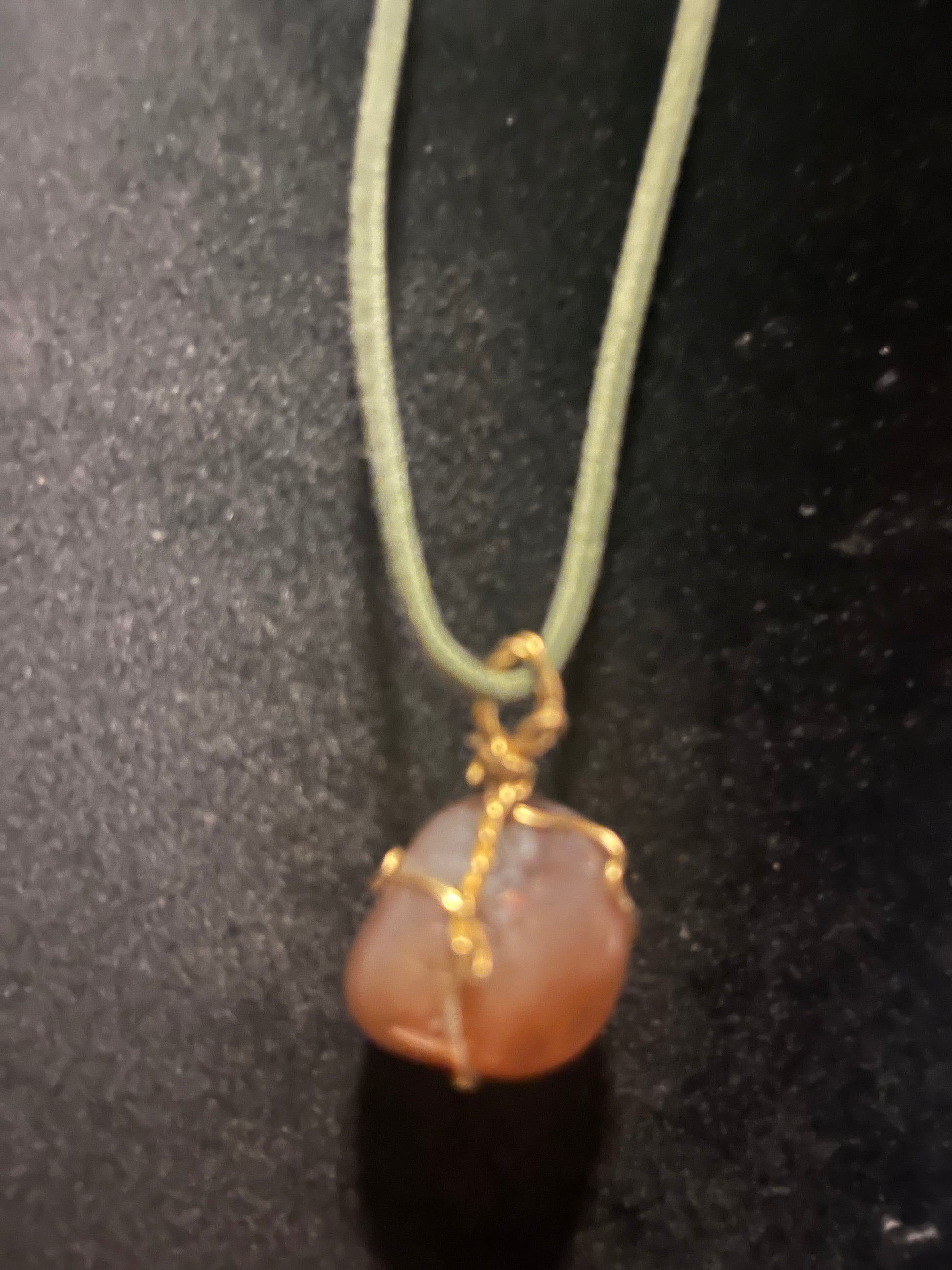 mineral necklace
